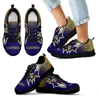 Special Unofficial Baltimore Ravens Sneakers