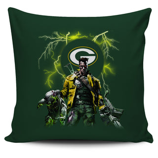 Guns Green Bay Packers Pillow Covers - Best Funny Store