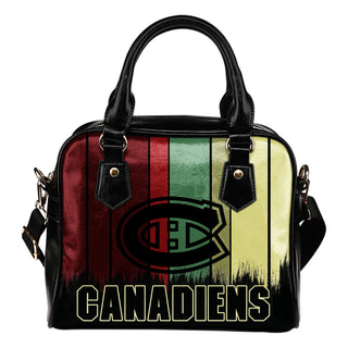Vintage Silhouette Montreal Canadiens Purse Shoulder Handbag