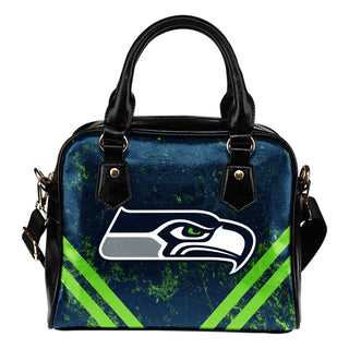Couple Curves Light Good Logo Seattle Seahawks Shoulder Handbags