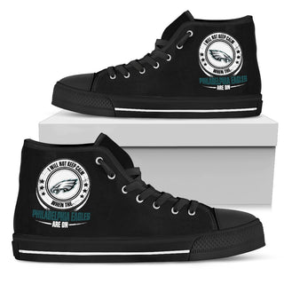 I Will Not Keep Calm Amazing Sporty Philadelphia Eagles High Top Shoes