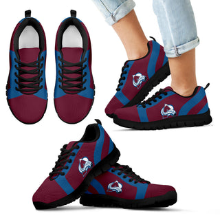 Line Inclined Classy Colorado Avalanche Sneakers