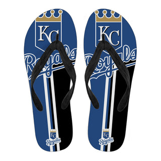 Kansas City Royals Fan Gift Two Main Colors Flip Flops