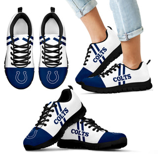 Line Stripe Logo Bottom Indianapolis Colts Sneakers