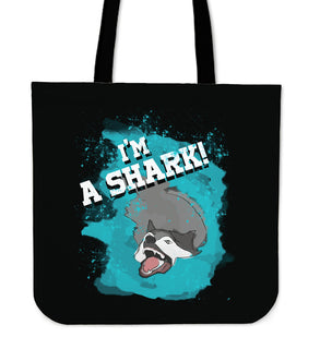 I'm A Husky Shark Tote Bags Ver 1