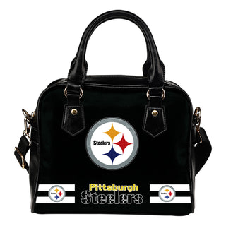 Pittsburgh Steelers For Life Shoulder Handbags