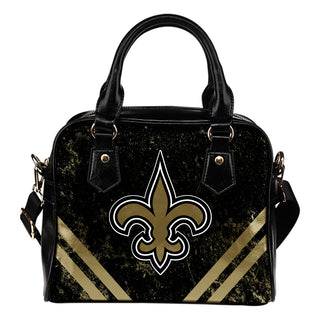 Couple Curves Light Good Logo New Orleans Saints Shoulder Handbags