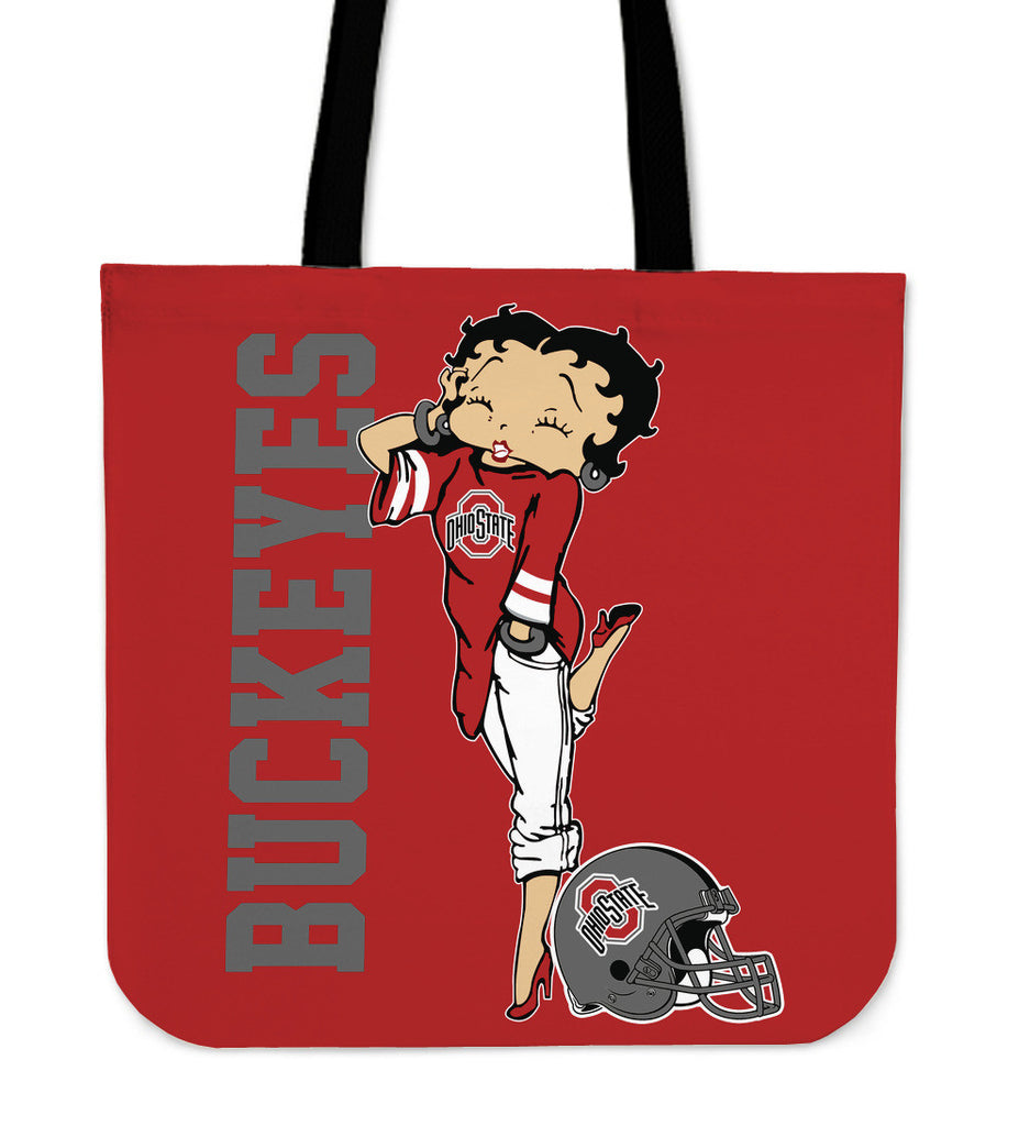 BB Ohio State Buckeyes Tote Bag For Woman - Best Funny Store