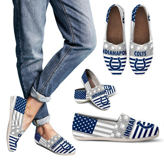 American Flag Indianapolis Colts Casual Shoes