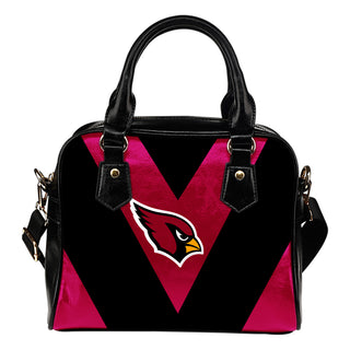 Triangle Double Separate Colour Arizona Cardinals Shoulder Handbags