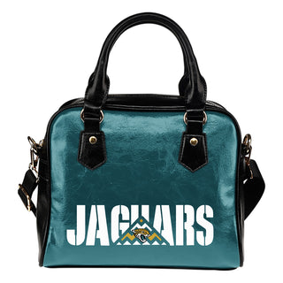 Jacksonville Jaguars Mass Triangle Shoulder Handbags