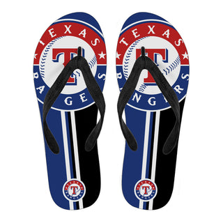 Texas Rangers Fan Gift Two Main Colors Flip Flops