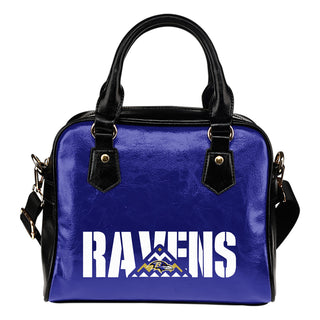 Baltimore Ravens Mass Triangle Shoulder Handbags