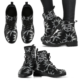 Dizzy Motion Amazing Designs Logo Los Angeles Kings Boots