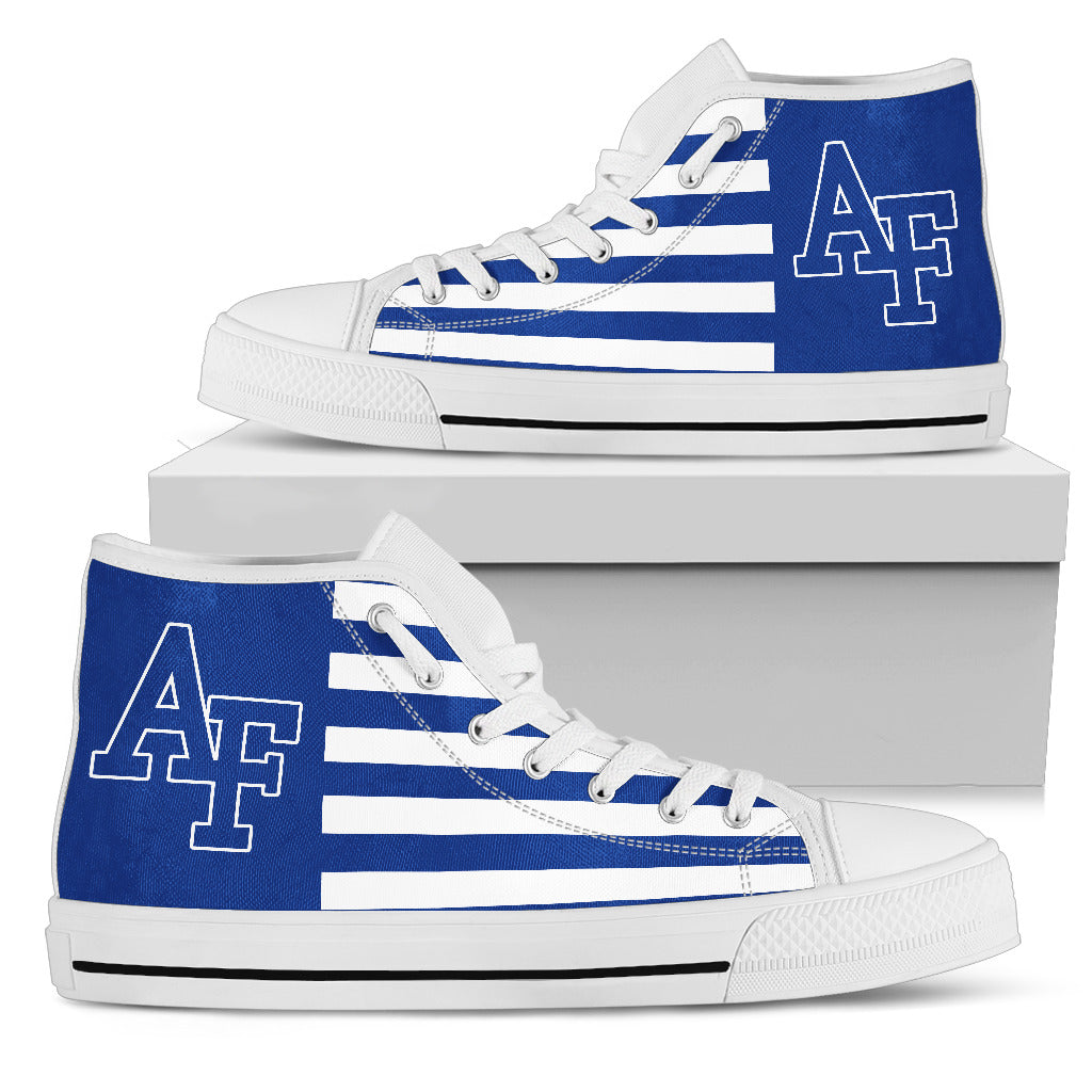 American Flag Air Force Falcons High Top Shoes