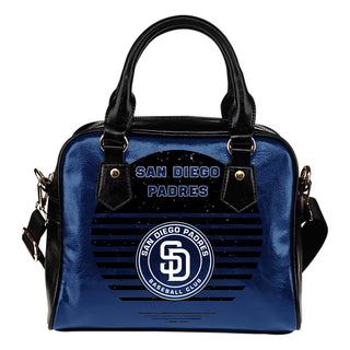 Back Fashion Round Charming San Diego Padres Shoulder Handbags