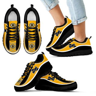 Vintage Color Flag Boston Bruins Sneakers