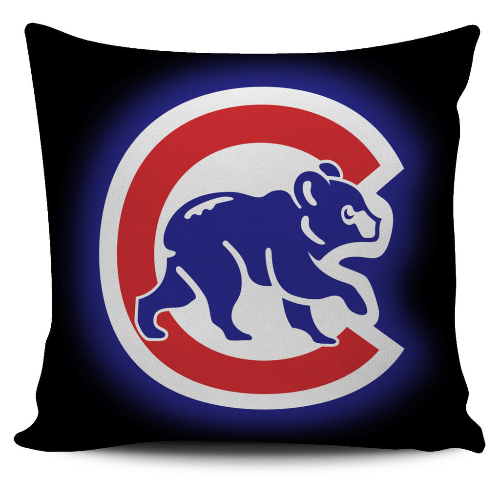 Chicago Cubs MBL Neon Pillow Cases Covers