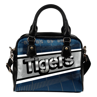 Detroit Tigers Silver Name Colorful Shoulder Handbags