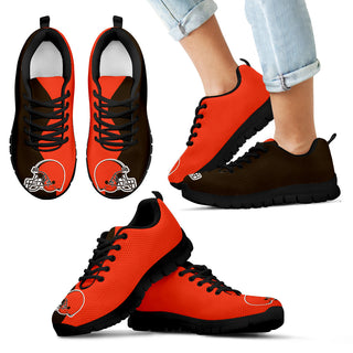 Two Colors Trending Lovely Cleveland Browns Sneakers