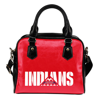 Cleveland Indians Mass Triangle Shoulder Handbags