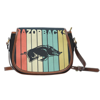 Vintage Style Arkansas Razorbacks Saddle Bags - Best Funny Store