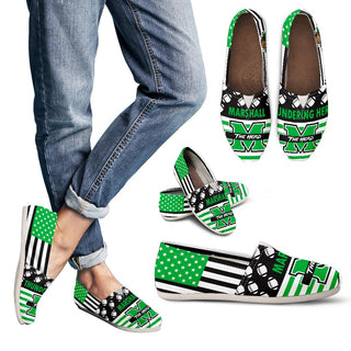 American Flag Marshall Thundering Herd Casual Shoes