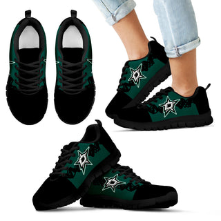 Doodle Line Amazing Dallas Stars Sneakers V2