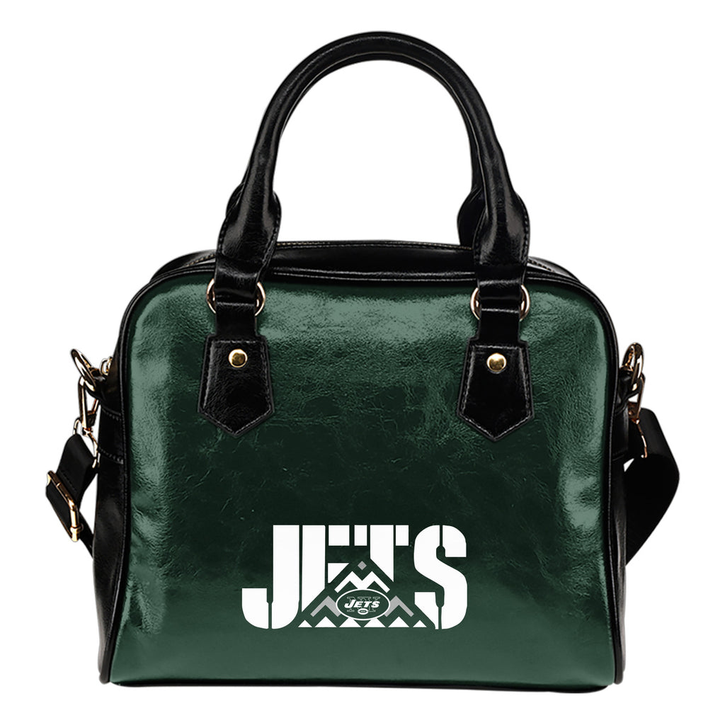 New York Jets Mass Triangle Shoulder Handbags