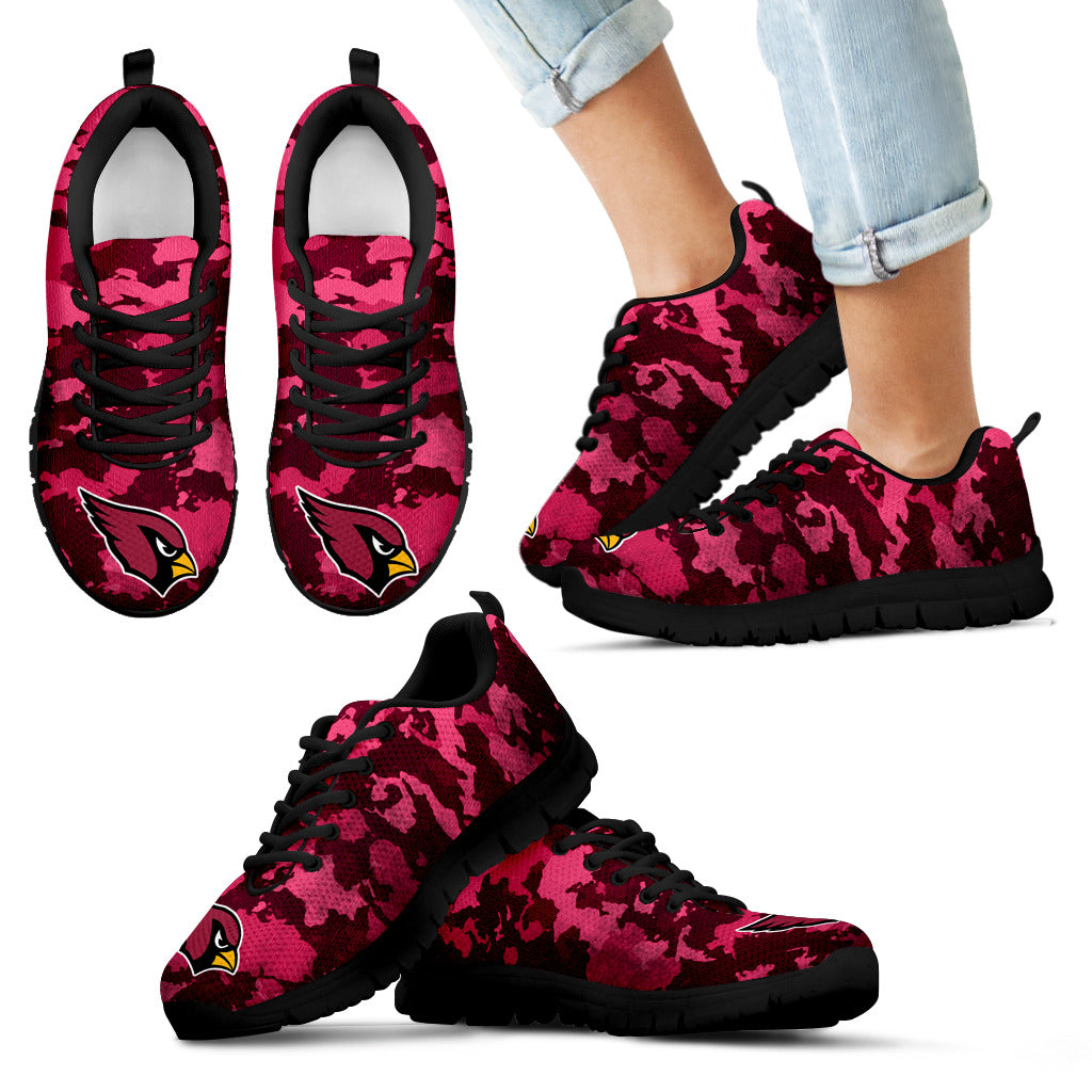 Arches Top Fabulous Camouflage Background Arizona Cardinals Sneakers
