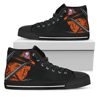 New York Islanders Nightmare Freddy Colorful High Top Shoes