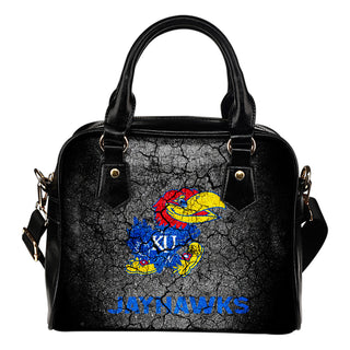 Wall Break Kansas Jayhawks Shoulder Handbags Women Purse