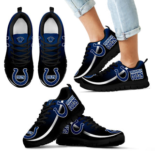 Mystery Straight Line Up Indianapolis Colts Sneakers