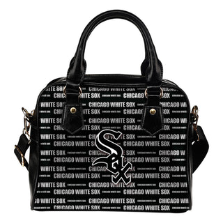 Nice Little Logo Chicago White Sox Shoulder Handbags