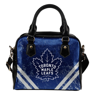 Couple Curves Light Good Logo Toronto Maple Leafs Shoulder Handbags