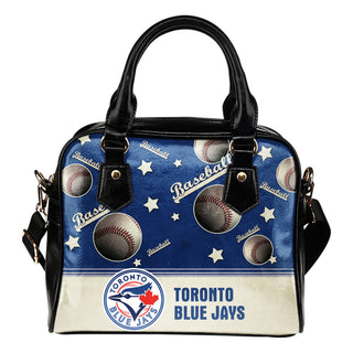 Personalized American Baseball Awesome Toronto Blue Jays Shoulder Handbag