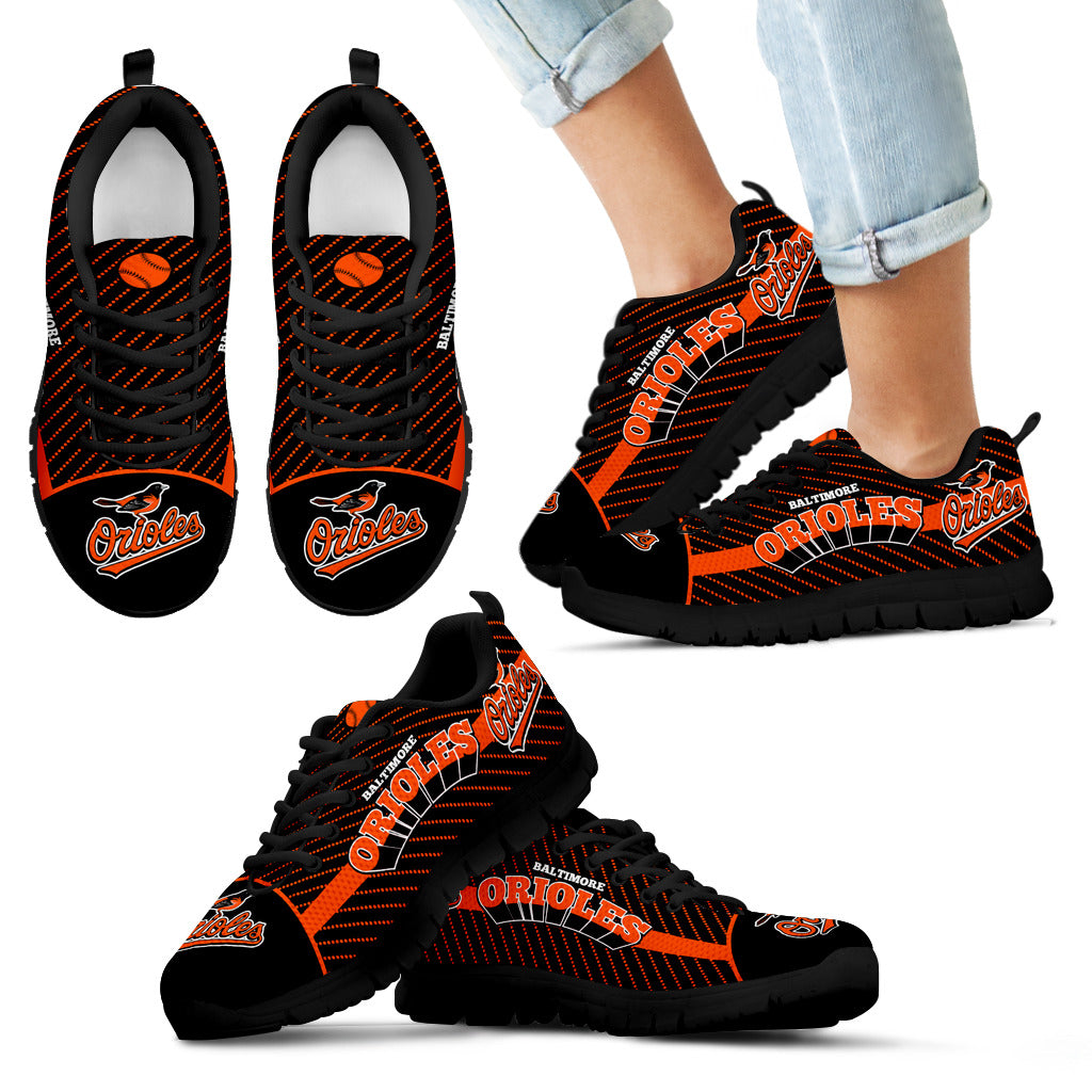 Lovely Stylish Fabulous Little Dots Baltimore Orioles Sneakers