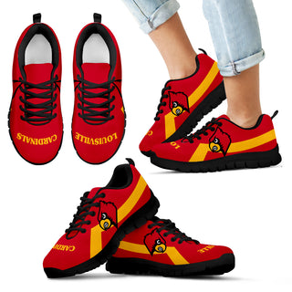 Louisville Cardinals Line Logo Sneakers