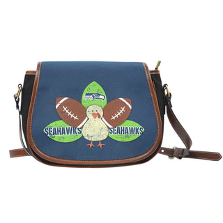 Thanksgiving Seattle Seahawks Saddle Bags - Best Funny Store