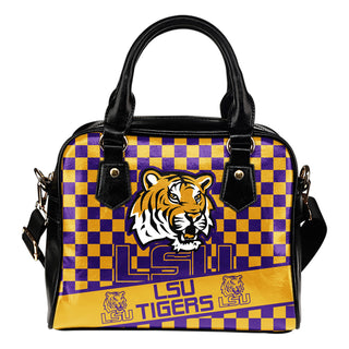 Different Fabulous Banner LSU Tigers Shoulder Handbags