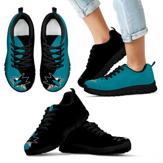 Two Colors Trending Lovely San Jose Sharks Sneakers
