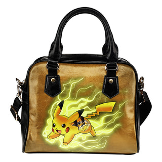 Pikachu Angry Moment Nashville Predators Shoulder Handbags