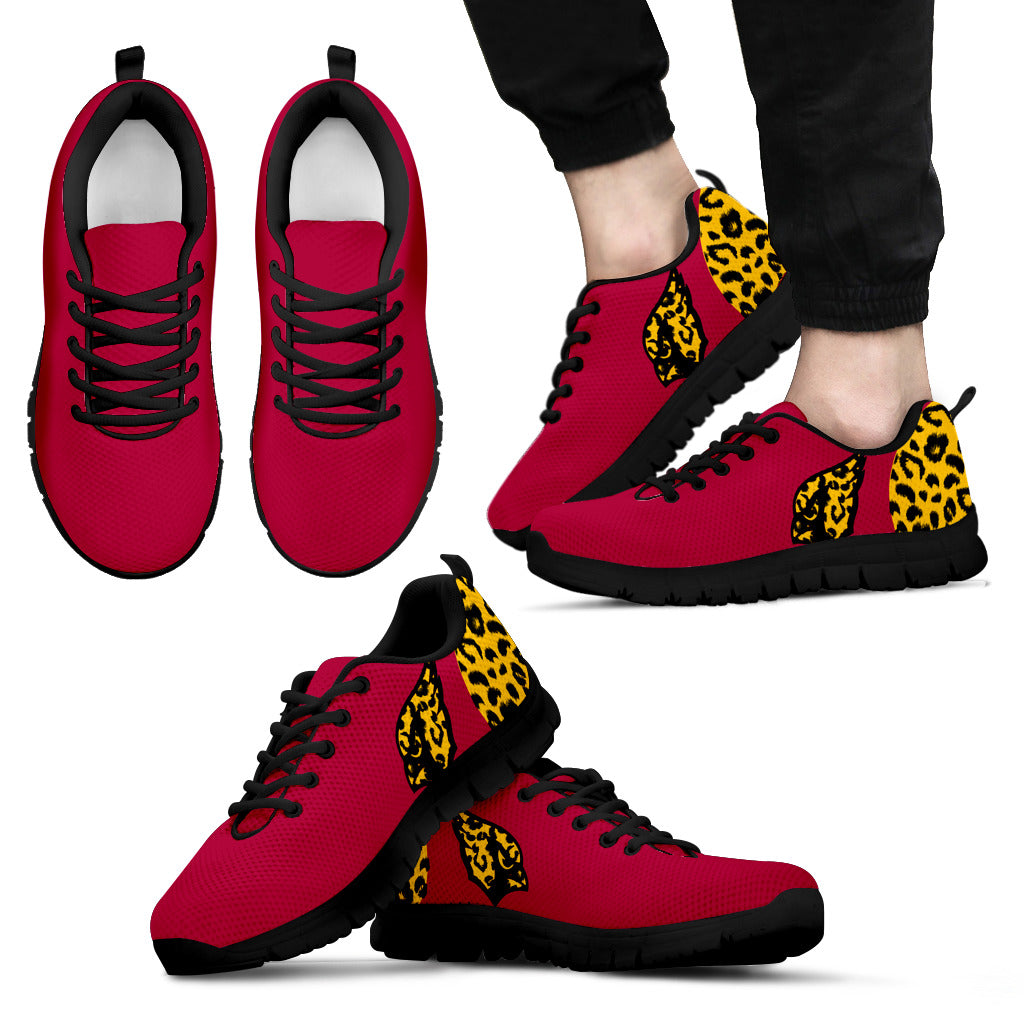 Cheetah Pattern Fabulous Arizona Cardinals Sneakers