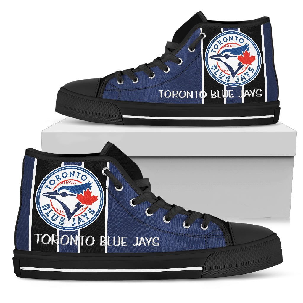 Steaky Trending Fashion Sporty Toronto Blue Jays High Top Shoes