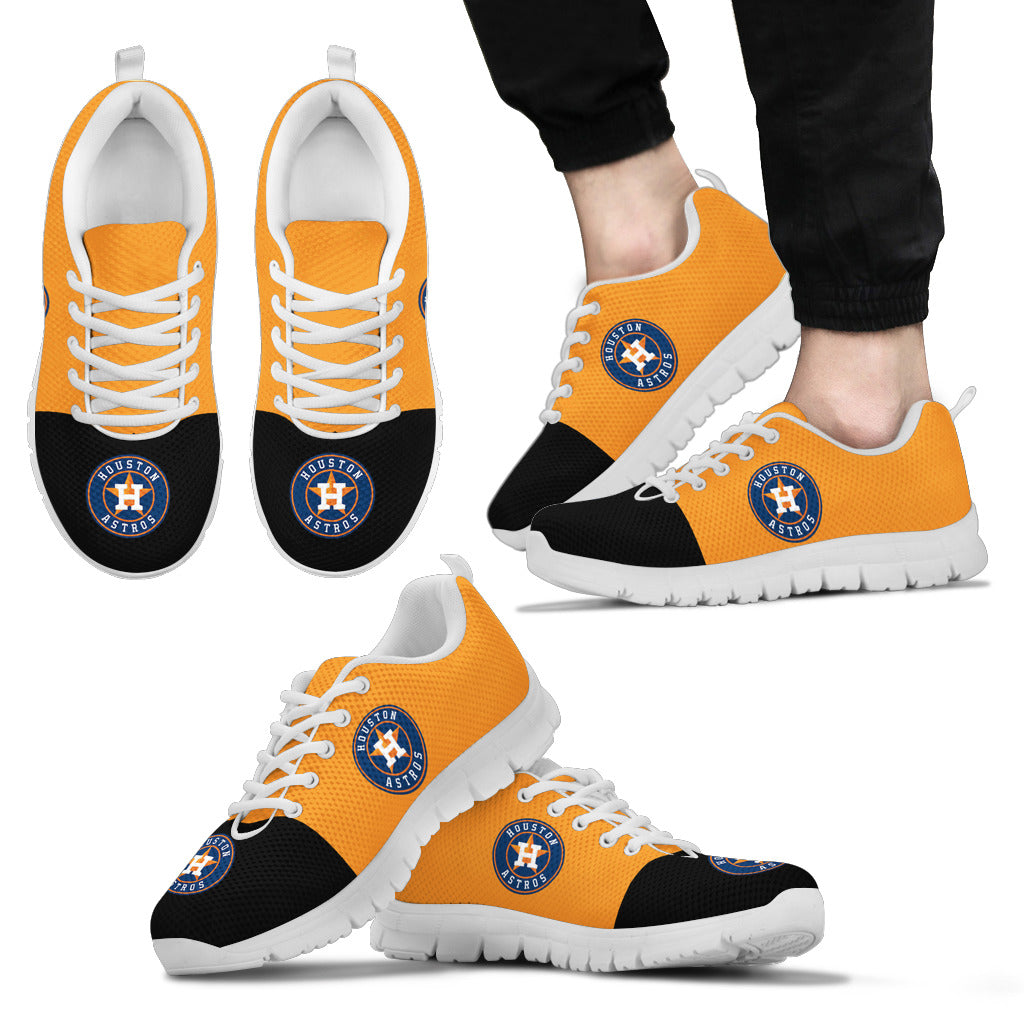 Two Colors Aparted Houston Astros Sneakers