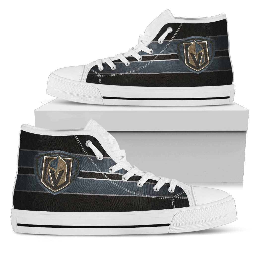 The Shield Vegas Golden Knights High Top Shoes