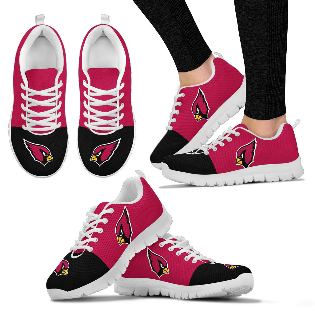 Two Colors Aparted Arizona Cardinals Sneakers