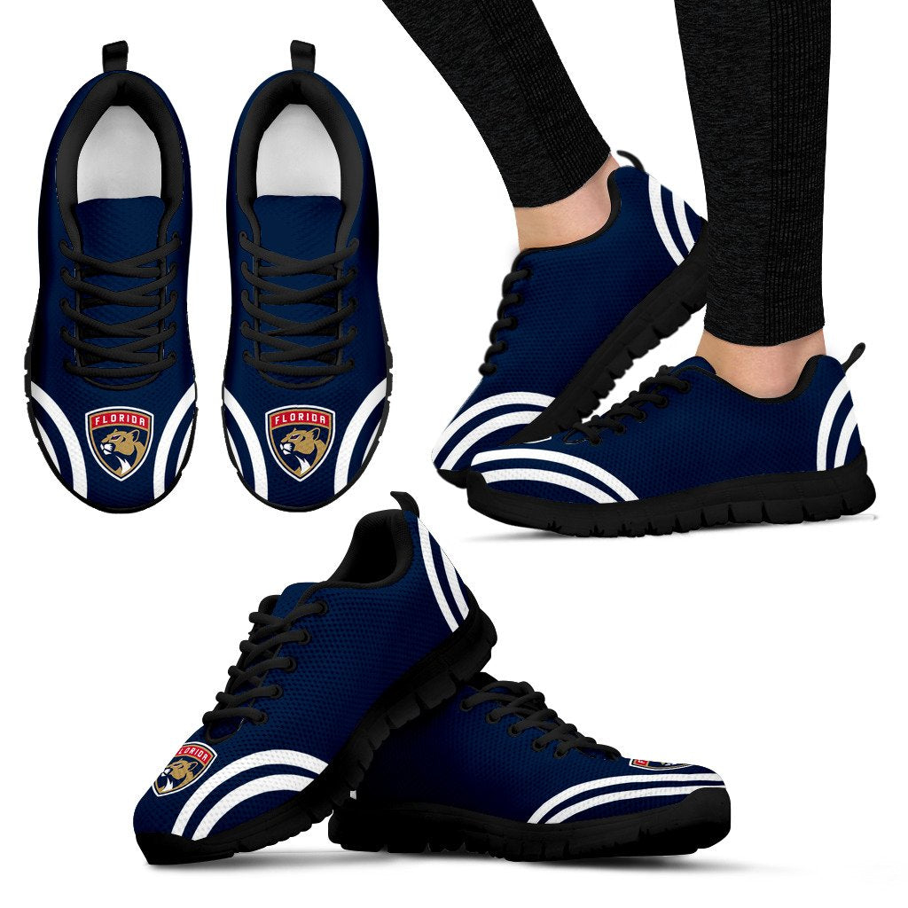 Lovely Curves Stunning Logo Icon Florida Panthers Sneakers