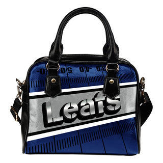 Toronto Maple Leafs Silver Name Colorful Shoulder Handbags