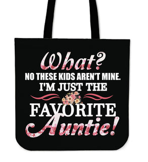 These Kids Aren't Mine Aunt Tote Bags